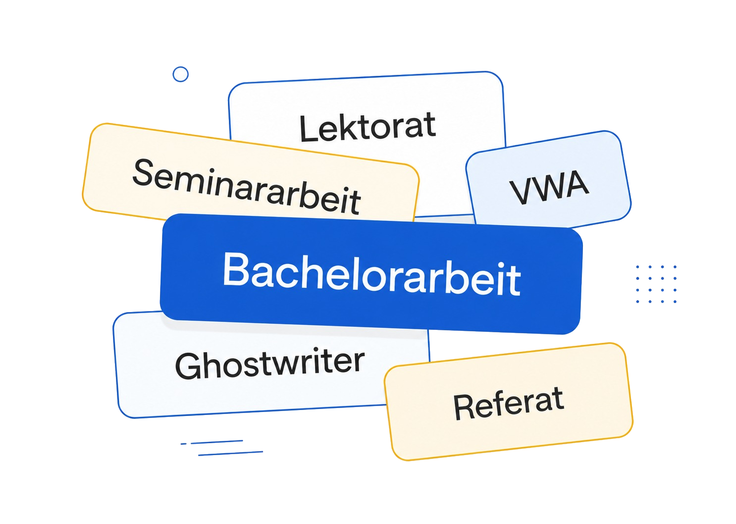 Akademische Dienstleistungen: Lektorat, Bachelorarbeit, Seminararbeit, VWA, Referat und mehr